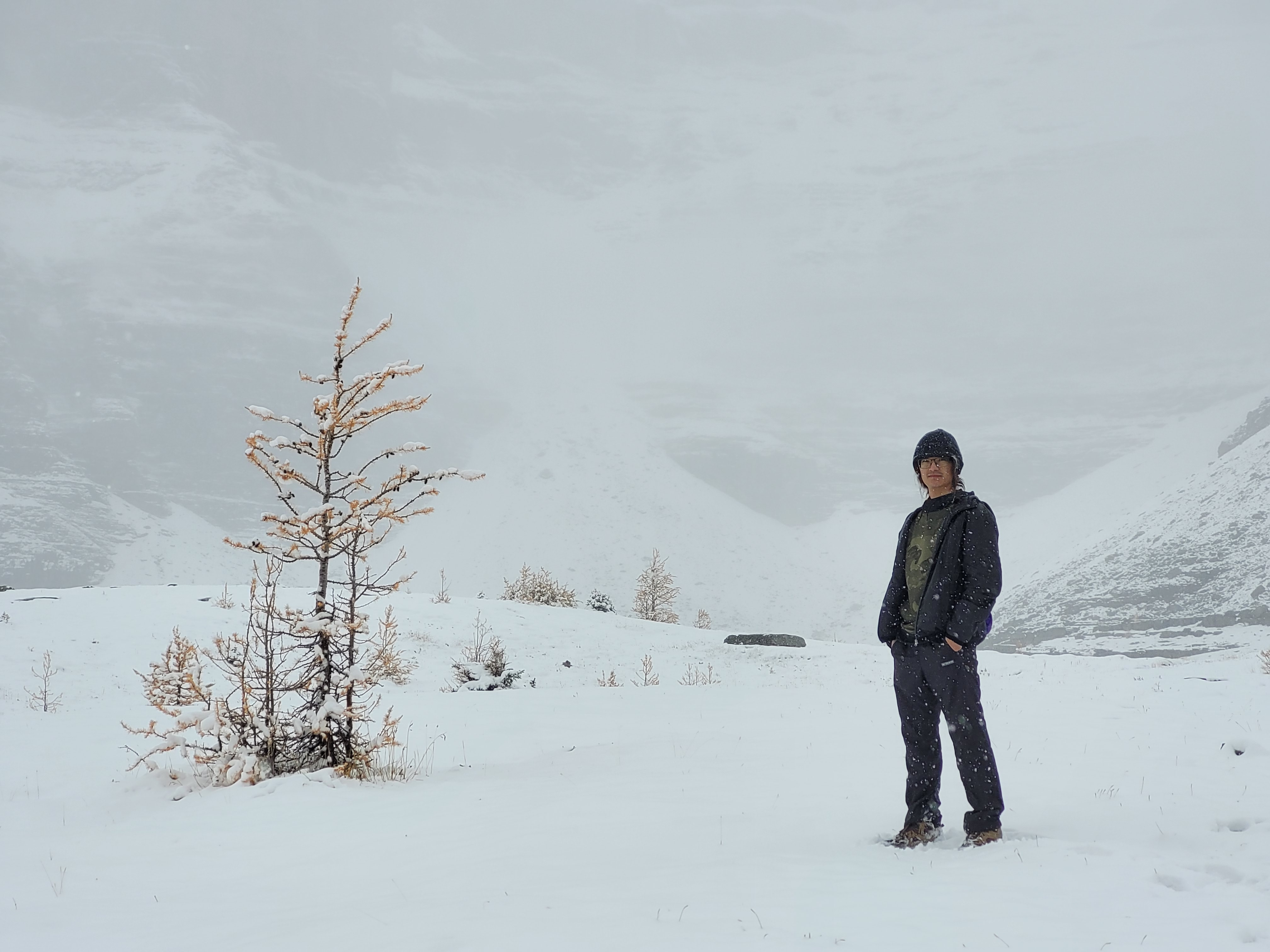 Mountain landscape from Larch Valley